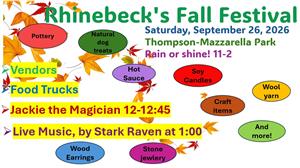 Saturday 9/26, Rain or Shine!